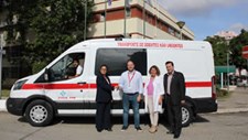 CHUA recebe dois veículos para transporte de doentes