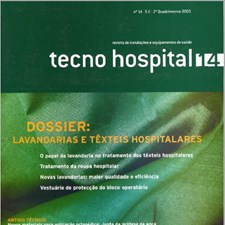 TecnoHospital nº 14, maio/agosto 2003, Lavandarias e Têxteis Hospitalares